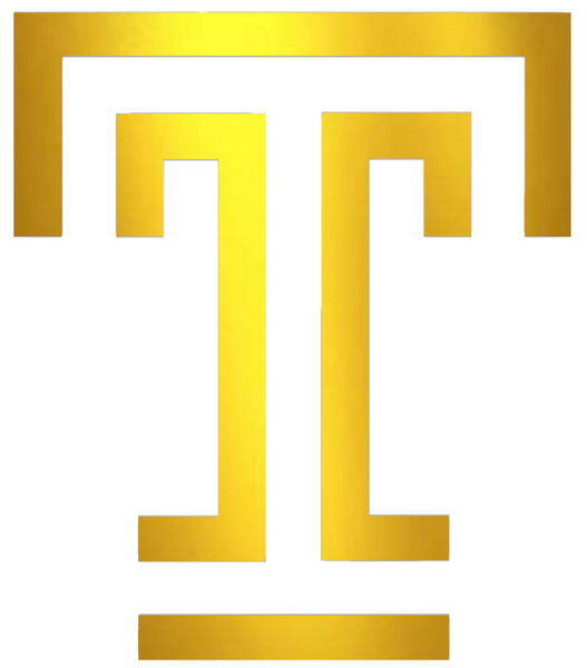 Temple Owls GOLD CHROME MIRROR Team Logo Premium DieCut Vinyl Decal PICK SIZE