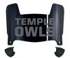 Temple Owls Mini Football Helmet Visor Shield w/ Clips - PICK VISOR & LOGO COLOR