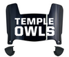 Temple Owls Mini Football Helmet Visor Shield w/ Clips - PICK VISOR & LOGO COLOR