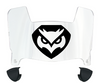 Temple Owls Mini Football Helmet Visor Shield w/ Clips - PICK VISOR & LOGO COLOR