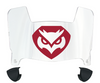 Temple Owls Mini Football Helmet Visor Shield w/ Clips - PICK VISOR & LOGO COLOR