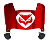 Temple Owls Mini Football Helmet Visor Shield w/ Clips - PICK VISOR & LOGO COLOR