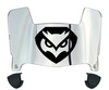 Temple Owls Mini Football Helmet Visor Shield w/ Clips - PICK VISOR & LOGO COLOR