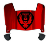 Temple Owls Mini Football Helmet Visor Shield w/ Clips - PICK VISOR & LOGO COLOR