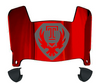 Temple Owls Mini Football Helmet Visor Shield w/ Clips - PICK VISOR & LOGO COLOR