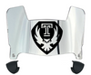 Temple Owls Mini Football Helmet Visor Shield w/ Clips - PICK VISOR & LOGO COLOR