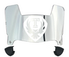 Temple Owls Mini Football Helmet Visor Shield w/ Clips - PICK VISOR & LOGO COLOR
