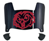 Temple Owls Mini Football Helmet Visor Shield w/ Clips - PICK VISOR & LOGO COLOR