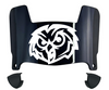 Temple Owls Mini Football Helmet Visor Shield w/ Clips - PICK VISOR & LOGO COLOR