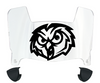 Temple Owls Mini Football Helmet Visor Shield w/ Clips - PICK VISOR & LOGO COLOR