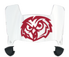 Temple Owls Mini Football Helmet Visor Shield w/ Clips - PICK VISOR & LOGO COLOR