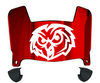 Temple Owls Mini Football Helmet Visor Shield w/ Clips - PICK VISOR & LOGO COLOR