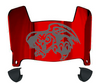 Temple Owls Mini Football Helmet Visor Shield w/ Clips - PICK VISOR & LOGO COLOR