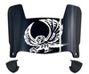 Temple Owls Mini Football Helmet Visor Shield w/ Clips - PICK VISOR & LOGO COLOR