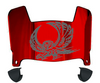 Temple Owls Mini Football Helmet Visor Shield w/ Clips - PICK VISOR & LOGO COLOR