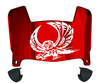 Temple Owls Mini Football Helmet Visor Shield w/ Clips - PICK VISOR & LOGO COLOR