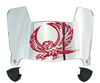 Temple Owls Mini Football Helmet Visor Shield w/ Clips - PICK VISOR & LOGO COLOR