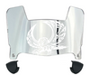 Temple Owls Mini Football Helmet Visor Shield w/ Clips - PICK VISOR & LOGO COLOR