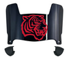 Tennessee State Tigers Mini Football Helmet Visor Shield w/ Clips - PICK VISOR & LOGO COLOR