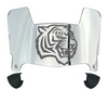 Tennessee State Tigers Mini Football Helmet Visor Shield w/ Clips - PICK VISOR & LOGO COLOR