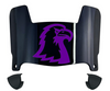Tennessee Tech Golden Eagles Mini Football Helmet Visor Shield w/ Clips - PICK VISOR & LOGO COLOR