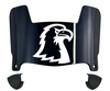 Tennessee Tech Golden Eagles Mini Football Helmet Visor Shield w/ Clips - PICK VISOR & LOGO COLOR
