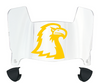 Tennessee Tech Golden Eagles Mini Football Helmet Visor Shield w/ Clips - PICK VISOR & LOGO COLOR