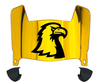 Tennessee Tech Golden Eagles Mini Football Helmet Visor Shield w/ Clips - PICK VISOR & LOGO COLOR