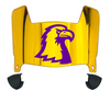 Tennessee Tech Golden Eagles Mini Football Helmet Visor Shield w/ Clips - PICK VISOR & LOGO COLOR