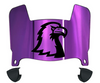Tennessee Tech Golden Eagles Mini Football Helmet Visor Shield w/ Clips - PICK VISOR & LOGO COLOR