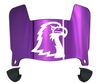 Tennessee Tech Golden Eagles Mini Football Helmet Visor Shield w/ Clips - PICK VISOR & LOGO COLOR