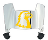 Tennessee Tech Golden Eagles Mini Football Helmet Visor Shield w/ Clips - PICK VISOR & LOGO COLOR
