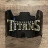 Tennessee Titans Full Size Football Helmet Visor Shield Black Dark Tint w/ Clips - PICK LOGO COLOR