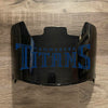 Tennessee Titans Full Size Football Helmet Visor Shield Black Dark Tint w/ Clips - PICK LOGO COLOR