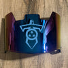 Tennessee Titans Full Size Football Helmet Visor Shield Blue Iridium Mirror w/ Clips - PICK LOGO COLOR