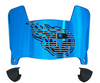 Tennessee Titans Limited Edition Mini Football Helmet Visor Shield w/ Clips - PICK VISOR & LOGO COLOR