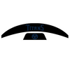 Tennessee Titans MIDI Mid Size SpeedFlex Football Helmet Front & Back Bumper Decal Set - Pick Color