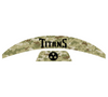 Tennessee Titans MIDI Mid Size SpeedFlex Football Helmet Front & Back Bumper Decal Set - Pick Color