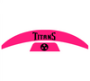 Tennessee Titans MIDI Mid Size SpeedFlex Football Helmet Front & Back Bumper Decal Set - Pick Color