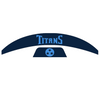 Tennessee Titans MIDI Mid Size SpeedFlex Football Helmet Front & Back Bumper Decal Set - Pick Color