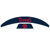 Tennessee Titans MIDI Mid Size SpeedFlex Football Helmet Front & Back Bumper Decal Set - Pick Color