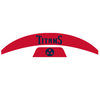 Tennessee Titans MIDI Mid Size SpeedFlex Football Helmet Front & Back Bumper Decal Set - Pick Color