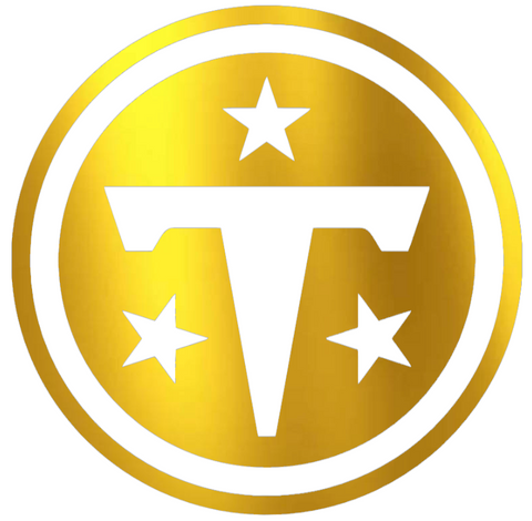 Tennessee Titans GOLD CHROME MIRROR Team Logo Premium DieCut Vinyl Decal PICK SIZE