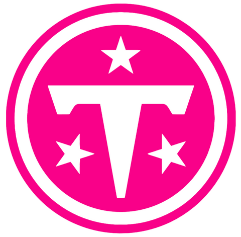 Tennessee Titans Hot Pink Team Logo Premium DieCut Vinyl Decal PICK SIZE