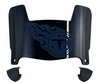 Tennessee Titans Mini Football Helmet Visor Shield w/ Clips - PICK VISOR & LOGO COLOR
