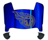 Tennessee Titans Mini Football Helmet Visor Shield w/ Clips - PICK VISOR & LOGO COLOR