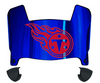 Tennessee Titans Mini Football Helmet Visor Shield w/ Clips - PICK VISOR & LOGO COLOR