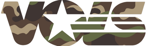 Tennessee Volunteers Woodland Camo Camouflage Retro Throwback Logo Premium DieCut Vinyl Decal PICK SIZE