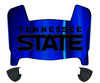 Tennessee State Tigers Mini Football Helmet Visor Shield w/ Clips - PICK VISOR & LOGO COLOR
