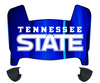Tennessee State Tigers Mini Football Helmet Visor Shield w/ Clips - PICK VISOR & LOGO COLOR